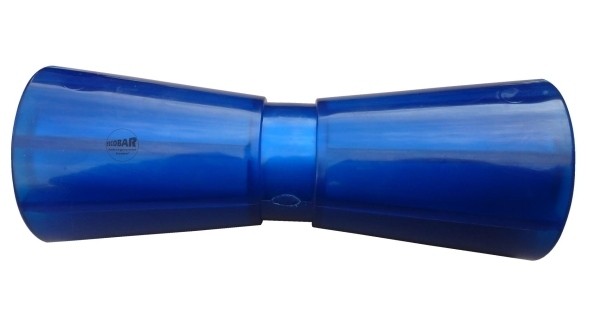 Kielrolle 12" aus Polyvinyl in blau - 96x305 mm