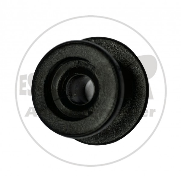 Kunststoff Rundknopf mit Ø 25 mm für Planenschnur