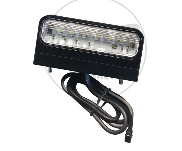 Kennzeichenleuchte Regpoint II LED mit 0,8 m Kabel DC