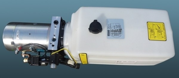 Elektrische Hydraulikpumpe Kompakt Aggregat 12V für Kippanhänger