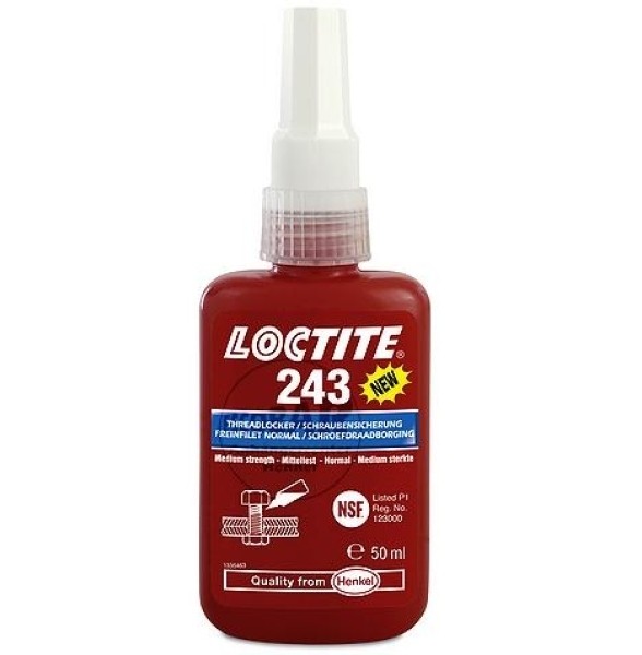 Loctite 243 Schraubensicherung, mittelfest - 50 ml