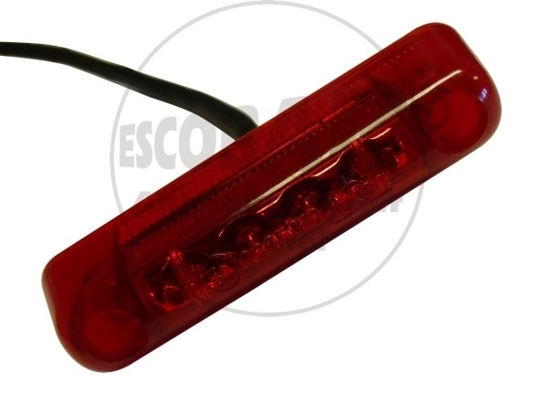 SCHLUSSLEUCHTE LED ROT S24-2